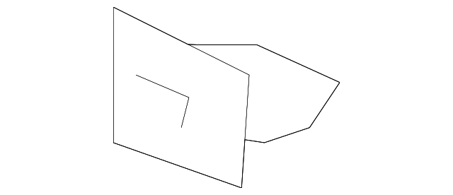 11519069 GRILLE UPPER RETAINER