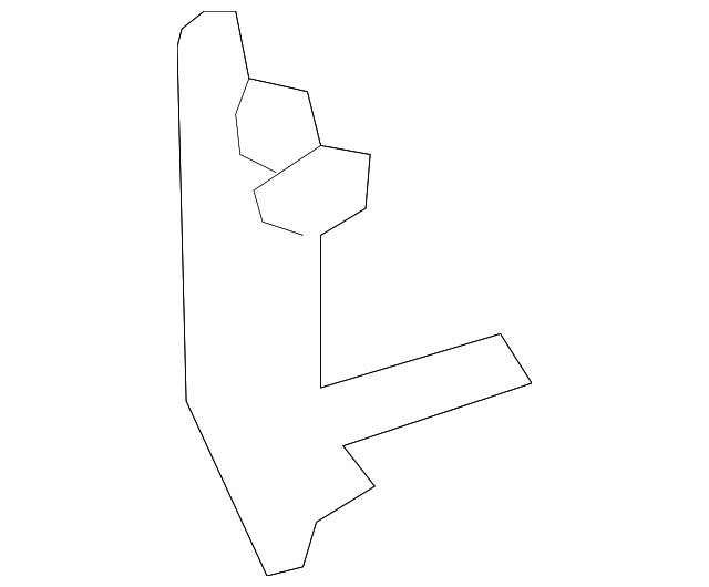 52128-33912 Деталь TOW BRKT COVER