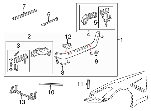 Corvette FRAME & COMPONENTS