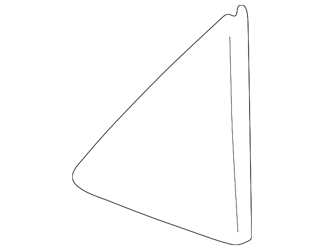 87650-3D000 Деталь INNER COVER, LEFT