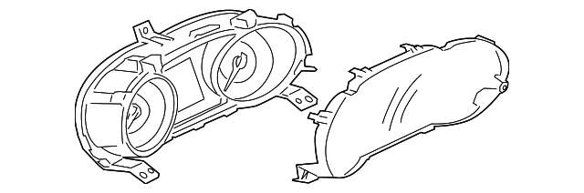 8100A645 Деталь CLUSTER ASSY