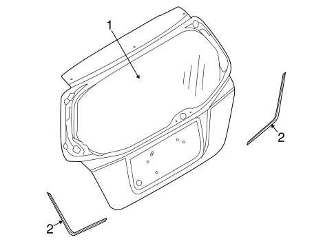 Aveo5 GLASS - LIFT GATE