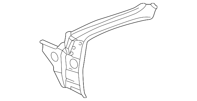 71202-38001 Деталь INNER PILLAR, RIGHT
