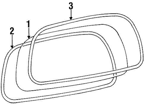 Elantra GLASS - LIFT GATE