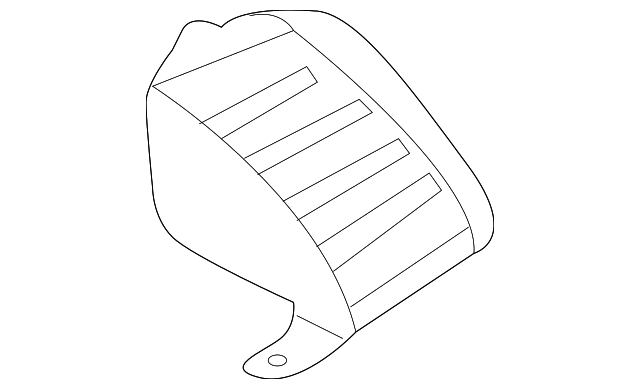 64-22-9-265-405 Деталь AIR VENT GRILLE, LEFT
