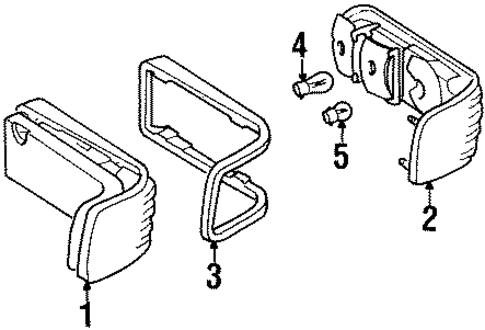 380SL COMBINATION LAMPS