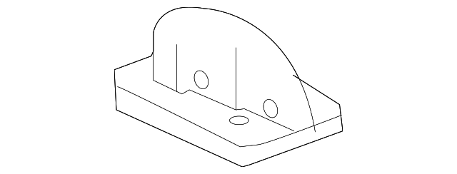 73344-AA010-B2 Деталь CENTER BELT ASSY GUIDE, LEFT
