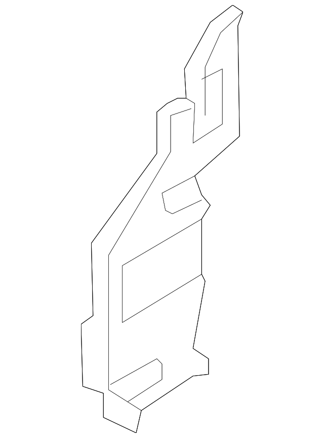 0K52Y-54170 Деталь SIDE SUPPORT, LEFT