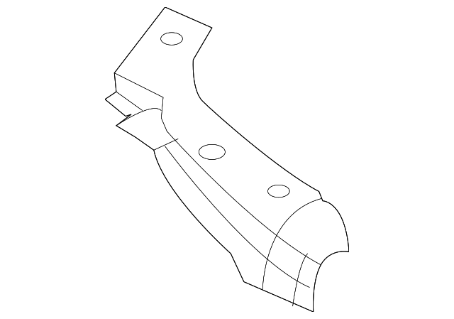 0K52Y-54130A Деталь UPPER TIE BAR, RIGHT