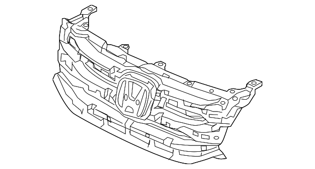 75101-TK8-A01 Деталь BASE, FR. GRILLE