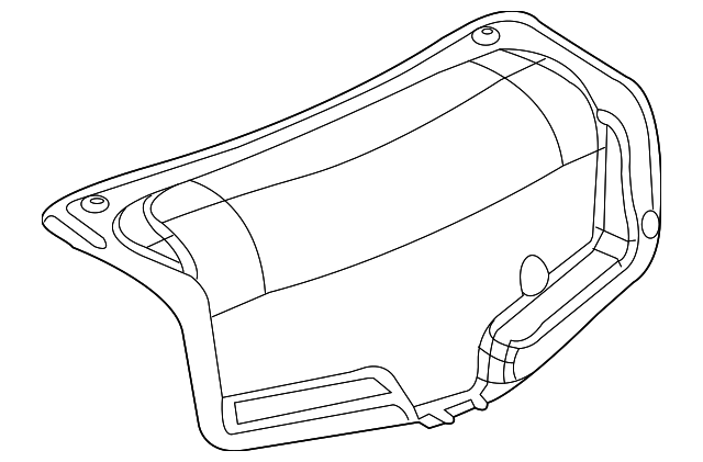 25751890 Деталь TRUNK TRIM PANEL