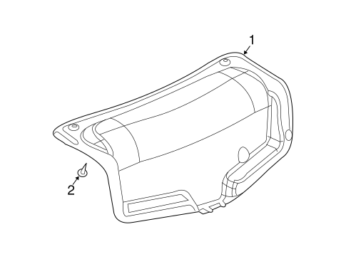 CTS INTERIOR TRIM - TRUNK