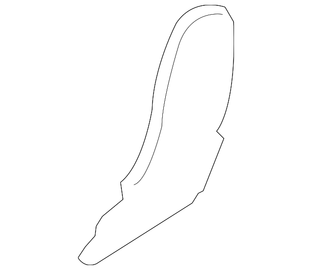 4L0-883-859-A-H87 Деталь INNER COVER, LEFT
