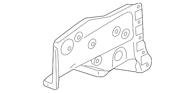 66717-3W000 Деталь SIDE EXTN, LEFT