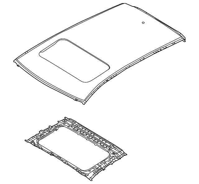 KDY7-70-600A Деталь ROOF PANEL