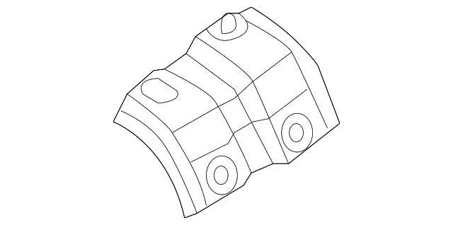 KD53-70-635 Деталь GUSSET, RIGHT