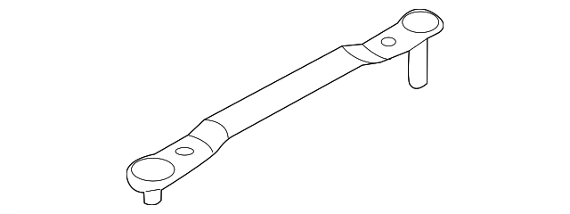 KD35-56-47Z Деталь REAR BRACKET, LEFT