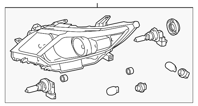 81150-06800 Деталь HEADLAMP ASSY, LEFT