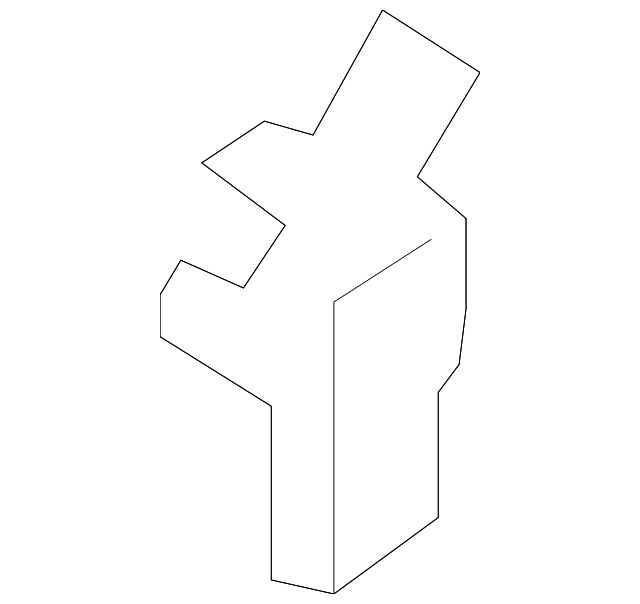 79430-3M000 LOWER HINGE, LEFT