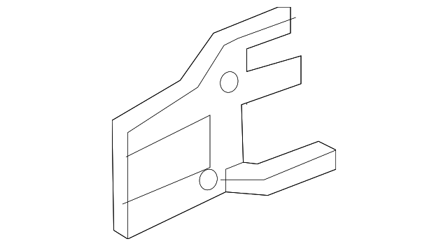 83484-B1000 Деталь RETAINER PLATE, LEFT