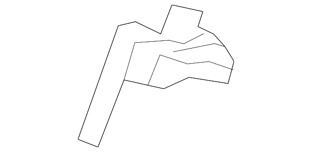 83496-B1000 Деталь LOCK ASSY ADAPTER, RIGHT