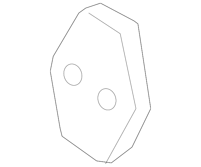 81353-B1000-4X Деталь STRIKER COVER, RIGHT