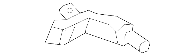 83485-B1000 LOCK ASSY BRACKET, LEFT