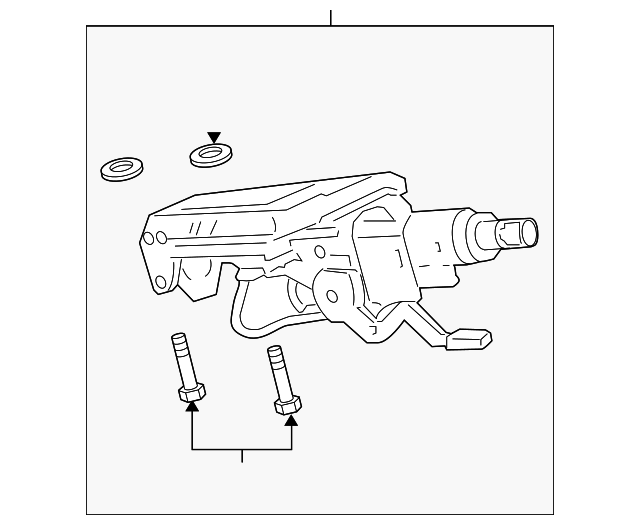 92240064 Деталь STEERING COLUMN