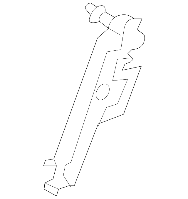 CJ5Z-99602B82-AA Деталь HEIGHT ADJUSTER, RIGHT