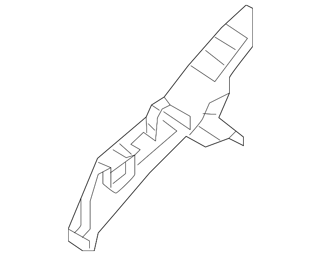F4180-3KAMA Деталь UPPER RAIL, RIGHT