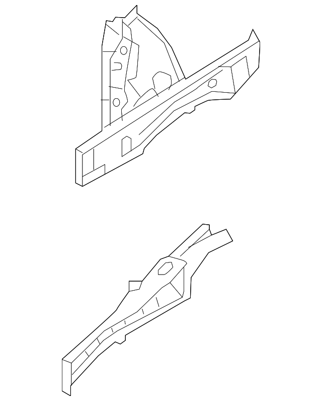 G5130-9NBMA Деталь OUTER RAIL, RIGHT