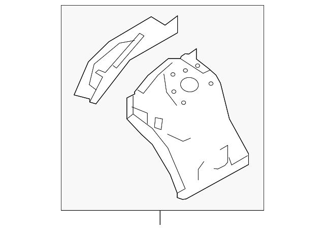 64101-9NB0A Деталь APRON ASSY, LEFT