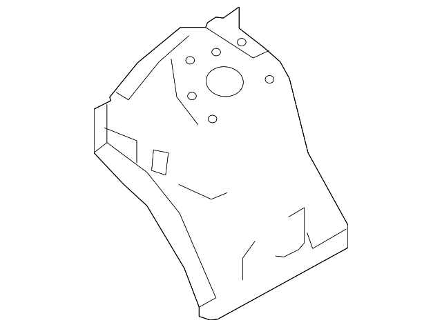 F4140-3JAMA Деталь STRUT TOWER, RIGHT