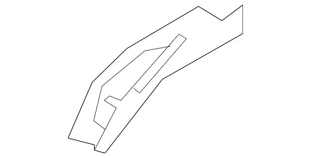 64113-9NB0A Деталь REINFORCEMENT, LEFT