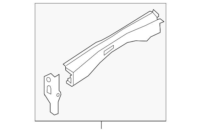 G5110-9NBMA Деталь INNER RAIL, RIGHT