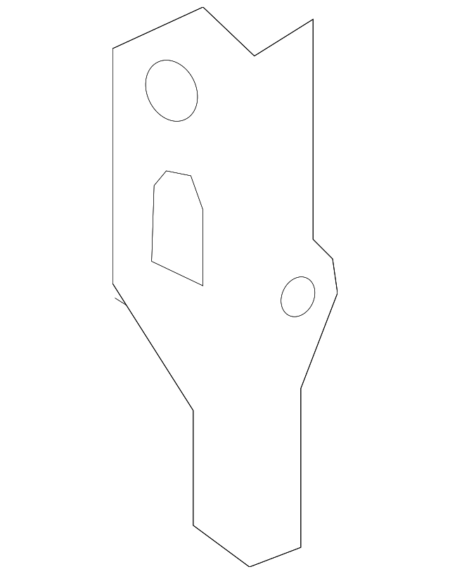 G51A6-9NBMA Деталь RAIL END, RIGHT