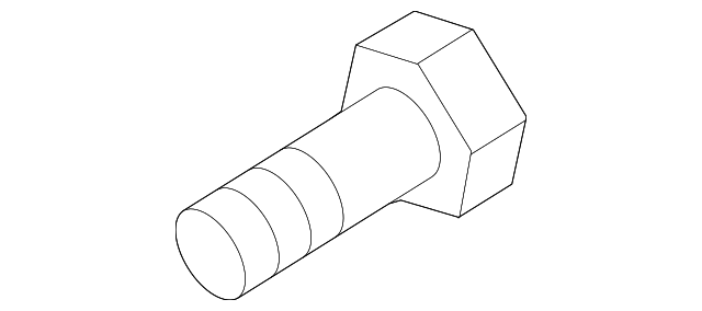 K9983-80620 Деталь LOWER TRIM PANEL SCREW, RIGHT
