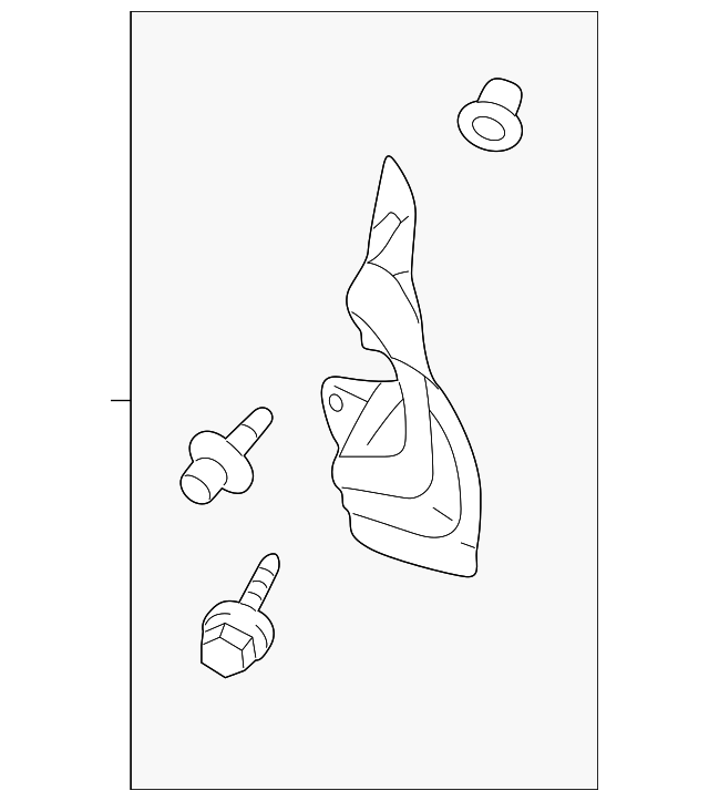 MR539632 SPLASH SHIELD, RIGHT