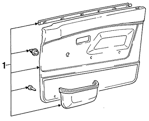 Colt INTERIOR TRIM - DOOR