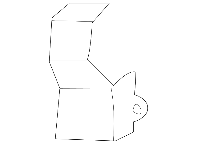 72254FE020 Деталь SIDE COVER