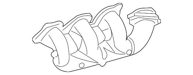 12588004 EXHAUST MANIFOLD, LEFT