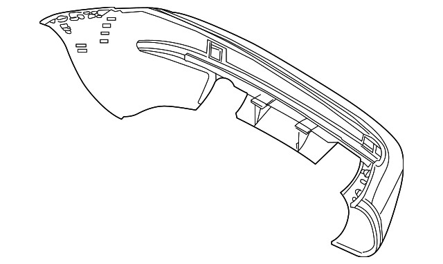 51-12-0-307-543 Деталь BUMPER COVER