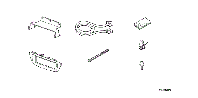 ACCESSORIES/AUDIO ATTACHMENT for 2009 Honda ODYSSEY #1