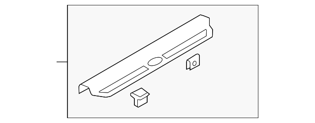 85881-2G000J7 FRONT SILL PLATE, RIGHT