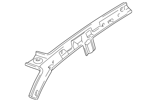 MR485809 Деталь INNER RAIL, LEFT