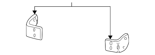 F87Z-17787-AA Деталь BUMPER ARM, RIGHT