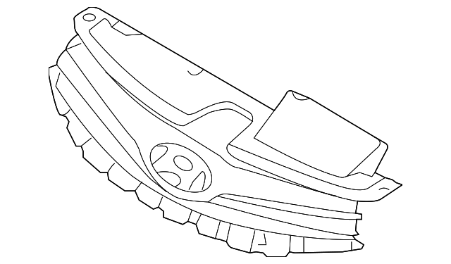 86350-3X500 Деталь GRILLE ASSY