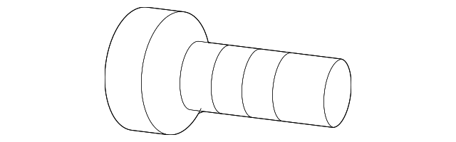 12213-06163 Деталь QTR TRIM PANEL BOLT, LEFT