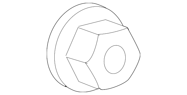 4811650Z00 Деталь STEERING WHEEL NUT