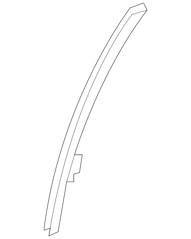83510-1D000 Деталь GUIDE CHANNEL, LEFT
